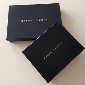 Ralph Lauren Signature Blue Gift Boxes (2)